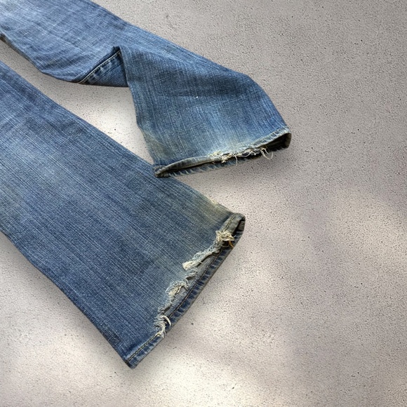 !! SOLD DO NOT BUY !! X2 Quality Denim Low Rise Bootcut Jeans - Picture 5 of 6